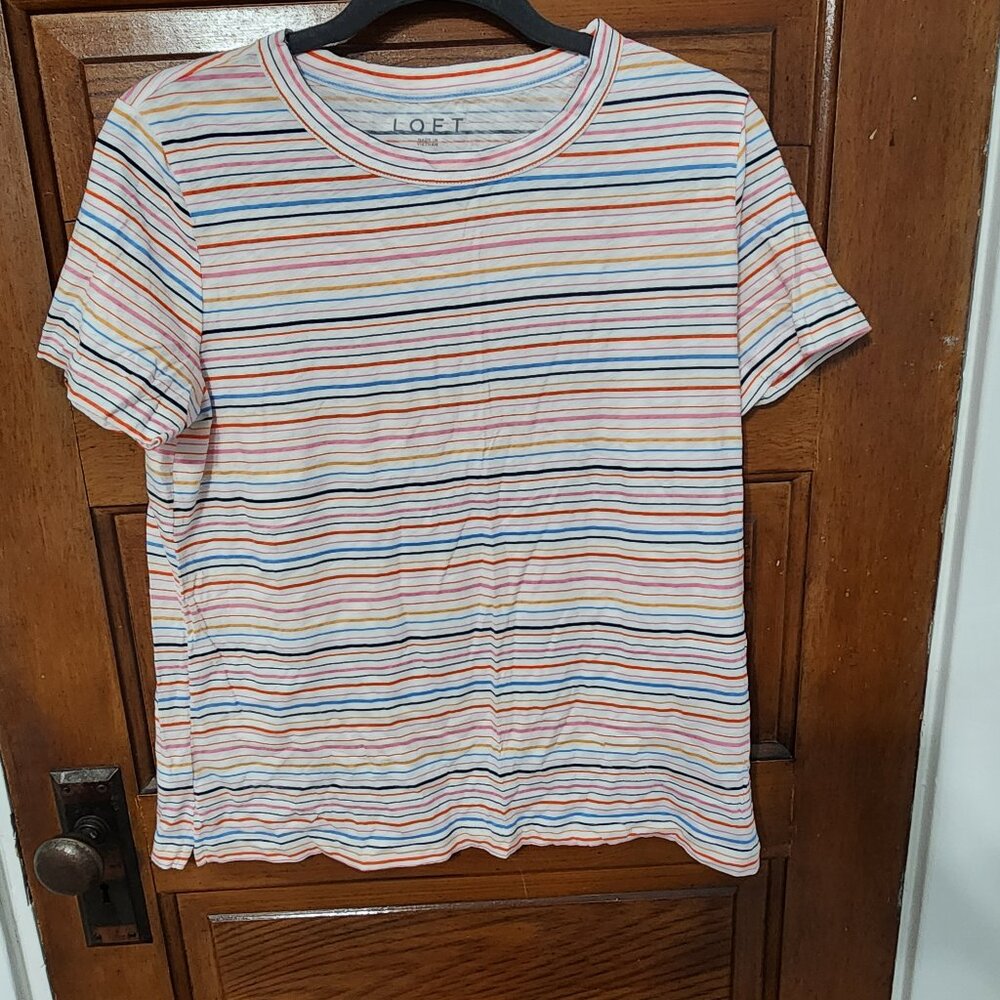 Loft striped t-shirt, size L